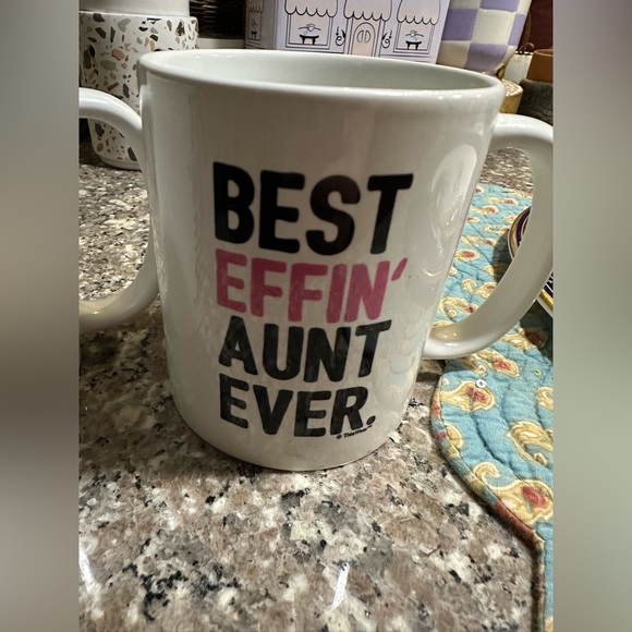 Set of Aunt and Uncle Coffee Mugs — Good Shape - Picture 3 of 6